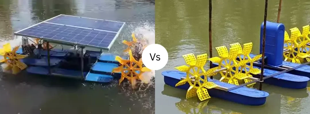 Solar vs Electric Paddle Wheel Aerator – Which Is Right for Your Aquaculture Farm?